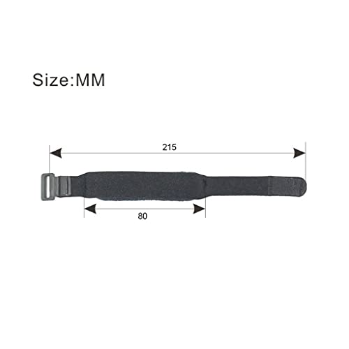 Alnicov 8.5 inch Guitar Fret String Wraps Belt Reduce Noise Silencer Fretboard Musical Instrument Supplies for 7-10 String Guitar and 5-10 String Bass - Image 2