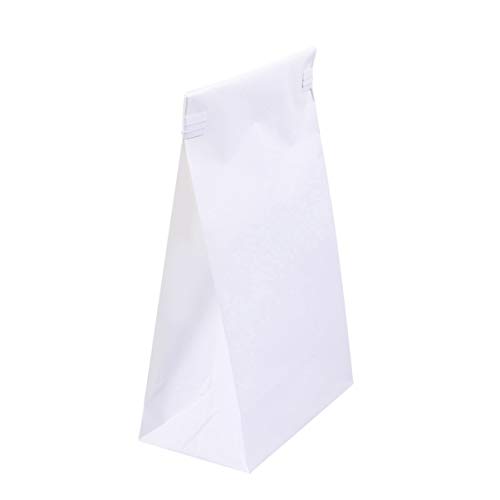 Healvian Sacs de Barf Film de Peau de Vache de Vomi en Papier pour Le Mal des Transports en Voiture Sacs de Vomi Auto- Adhésifs Sacs de Vomi (Blanc) Cover
