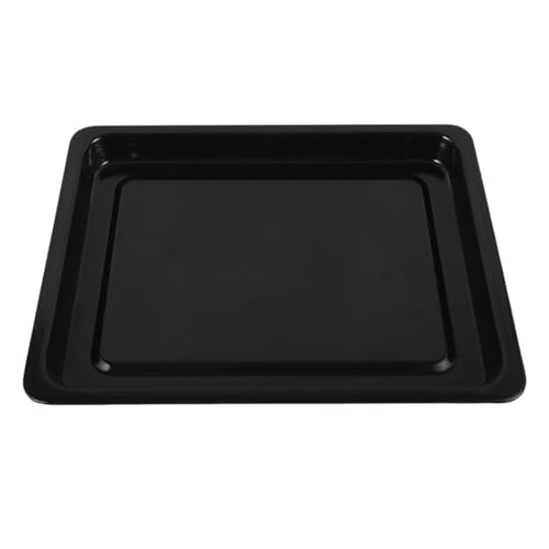 Plaque à pâtisserie en émail noir rectangulaire finition haut de gamme