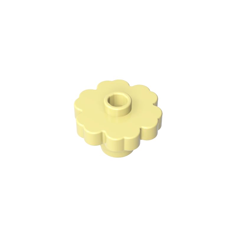 XYEIUGO 4728 30657 Plant, Flower 2 × 2 – Round (Open Bolt), 50 PCS