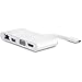 Price comparison product image StarTech.com USB-C Multiport Adapter for Laptops - 4K HDMI or VGA - GbE - USB 3.0 - White and Silver
