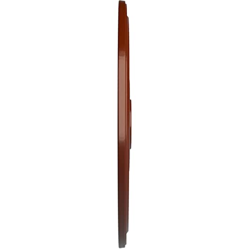 Image of Ekena Millwork CM24DIFIF Diane Ceiling Medallion, 24 inchOD x 3 5 /8 inchID x 1 1 /4 inchP (Fits Canopies up to 6 1 /4 inch), Hand-Painted FireBrick