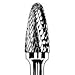 93366 -- Carbide Burr, 9 mm Dia., SF-3 D/C Burr, Tree Radiused End, 19 mm Flute L, 6 mm Shank