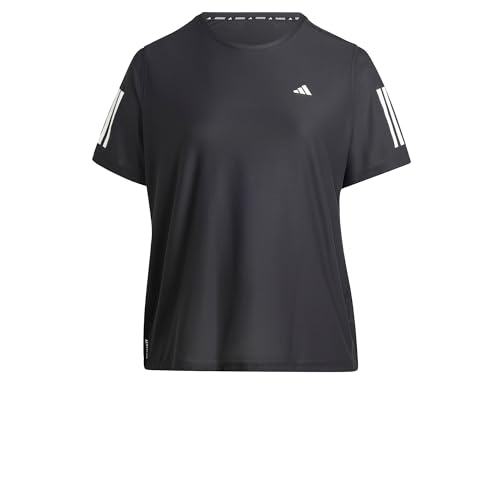 adidas Herren Own The Run Tee T-Shirt, Black, L