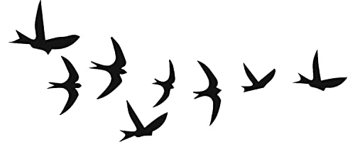 Inkbox Temporary Tattoos, Semi-Permanent Tattoo, One Premium Easy Long Lasting, Water-Resistant Temp Tattoo With For Now Ink - Lasts 1-2 Weeks, Bird Tattoo, 5 X 2 In, Pajaros #TOP2