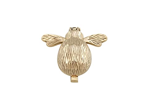 Aldaba de latón antiguo para puerta delantera, estilo vintage, estilo rústico, sólido y pesado, latón macizo