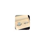 MAIHAO Fashion Ring Cushion Cut ct Zircon Stone 925 Sterling Silver Cubic Zirconia Promise Halo Engagement Ring Anniversary Wedding Bands Size 6-10 (US Code 8)