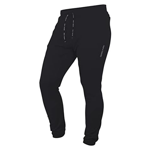 Pair of Thieves Men's Off Duty Tapered Super Soft Lounge Pants - Cotton Blend Joggers Black (New) Cover