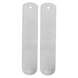 COOPHYA 2個アルミ製直筒袜定型板 熱転印用ソックジグ アクセサリー どん