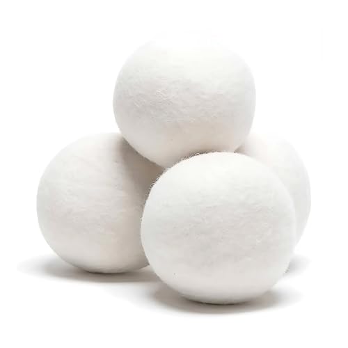 El Mejor Listado de cecadora que puedes comprar esta semana. 49 Bolas De Lana Para Lavadora Y Secadora Reusables, 4 Piezas