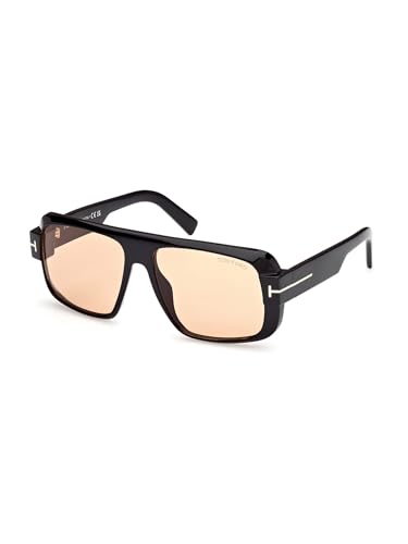 Tom Ford TURNER FT 1101 Shiny Black/Light Brown Cat.- 58/15/140 men Sunglasses