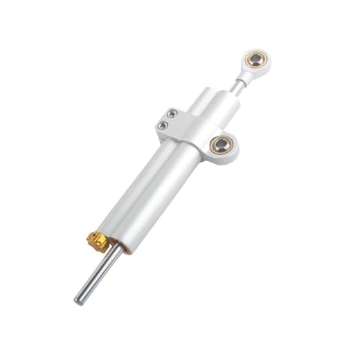 Amortisseur de direction moto argent anti guidonnage route