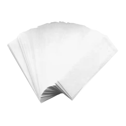 Sosoport 100piezas Almohadilla Humectante Papel Absorbente Instrumentos Limpiador Almohadillas Partituras