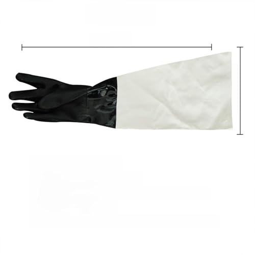 Guantes para chorro de arena ideales para cabinas de decapado industriales 5