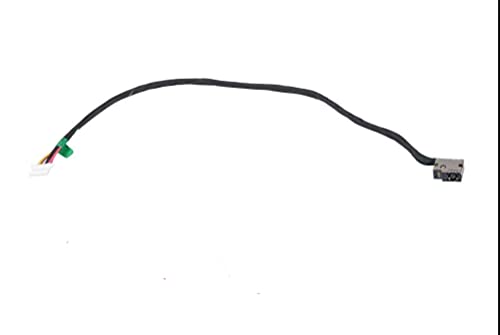 新しいdc電源ジャックケーブルハーネス for HP 15-AC 15-AC113CL 15-AC121DX Series, Compatible Part Number 799736-S57