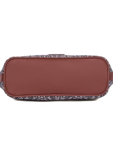 Image of ZOUK Printed Vegan Classic Travel Tote For Women's Ladies