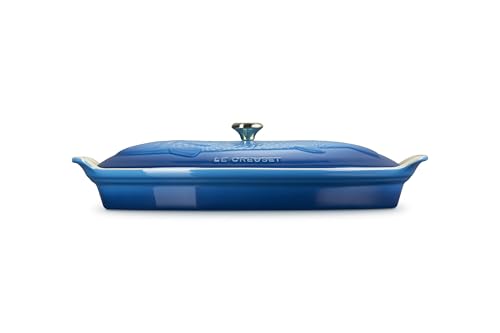 Image of Le Creuset Stoneware Heritage Fish Baker, 1.7 qt., Marseille