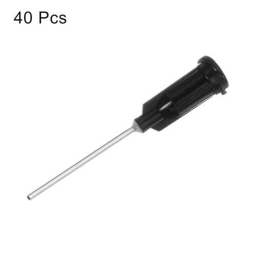 Agujas romas de precisión 19G con conector Luer Lock para dosificación exacta, 40 uds 4