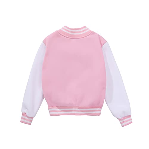 Girls Varsity Jacket Birthday Baseball Jacket Toddler First Birthday Outfit Girls Age 1-102