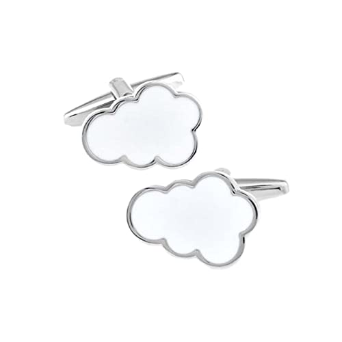 Set de mancurnas Daesar blancas para hombre miniatura 1