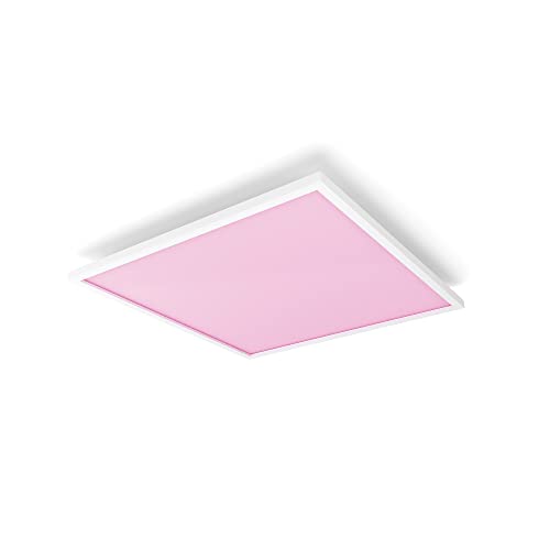 Philips Hue Surimu White and Colour Ambiance Smart Lighting Square Panel Light. With Bluetooth, Works with Alexa, Google Assistant and Apple Homekit