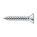 Deltana SCWS910U26 1 in. Wood Screw No. 944; Bright Chrome - Steel