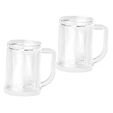 Poignées : équipées de poignées robustes, tasses sont faciles à et à transporter, ce qui rend adaptées à une utilisation intérieure et extérieure, gobelets à boissons pour congélateur, gobelets à boissons réutilisables congelables