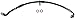 Dorman H620987 Front Driver Side Brake Hydraulic Hose Compatible with Select Ford Models