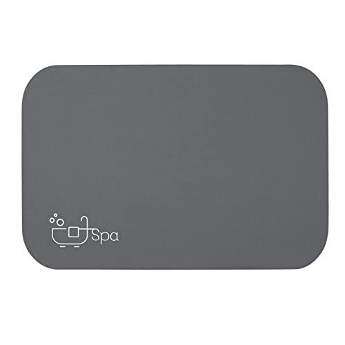 EASYmaxx Alfombrilla de baño extraabsorbente, de secado rápido, antideslizante y versátil para un ambiente limpio y seguro. Disfruta de una agradable sequedad después de la ducha y el baño