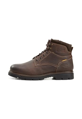 camel active Herren Schnürschuh mit Reißverschluss Braun, menswear-46