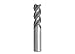 Niagara Cutter A345R-0.156-F3-R030.0-Z3 A345R Carbide Radius End Mill, TiCN Finish, 3 Flutes, 5/32" Cutting Diameter, 3/16" Shank Diameter, 2" Overall Length, 1/2"