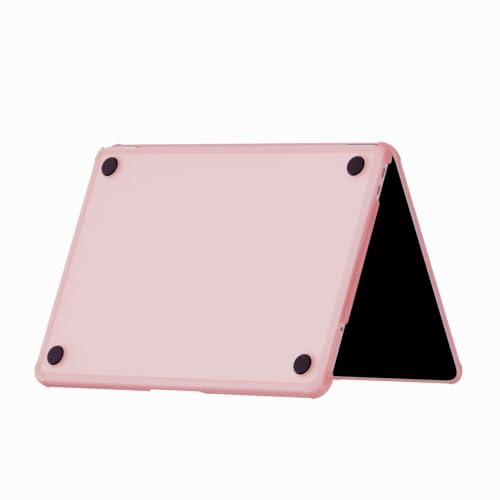 Étui MacBook Neo 13 2026 rose pêche idéal pour le bureau et les cours