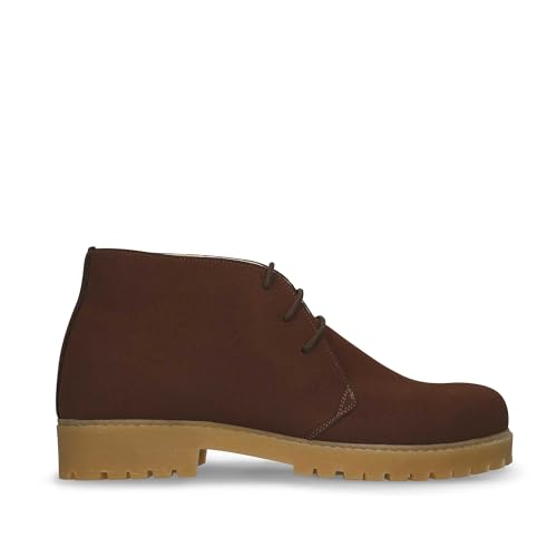 Chaussures AGUS Brown en cuir marron élégantes pour homme