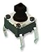 ALPS SKHHDGA010 SWITCH, TACTILE, 6X6MM, VERT, RED (1 piece)