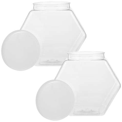 Pots de bonbons conservation alimentaire étanches 3800ml x2 - 2