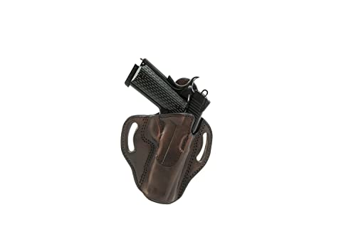 Tagua TX-BH3-522 Cannon Holster Most 9mm/ 40 mm/ 45 Double Stack, Right Hand, Brown