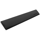 Ant Esports Full Size Keyboard Wrist Rest Pad -18'- Memory Foam Palm Rest with Non-Slip Footpad - Ergonomic Design Wrist Support - Desk Keyboard Accessory Gaming Gear-Full Size-Black