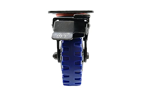 Shepherd Hardware 8683E Vibrant Blue Series Wheel, 6-Inch #TOP2