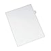 Avery Individual Legal Exhibit Dividers, Allstate Style, G, Side Tab, 8.5 x 11 inches, Pack of 25 (82169)