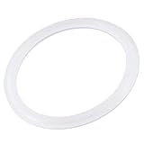 MECCANIXITY Silicone Rubber Gasket Industrial Flange for 3.5 Inch Clamp White Pack of 5