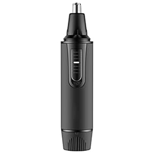 Portable Electric Eyebrow Trimmer, Lightweight Nose and Ear Hair Trimmer, Eyebrow Pencil Hair Remover with Child Lock Switch Settings & Lighting, for Business Travel Easy Cleansing Razor