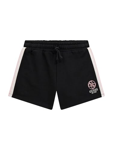 Shorts GUESS noir pour fille 16 ans en coton stretch décontracté