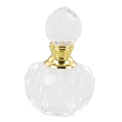 ERINGOGO Flacone Ricaricabile Per Profumo Cristallo Da Bottiglia Trasparente Per Oli Essenziali e Profumi Design Elegante e Antileak Per Regali e Viaggi Accessorio Da Bagno Chic