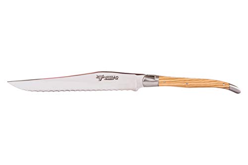 Laguiole en Aubrac Brotmesser Olivenholz - Original aus Frankreich Cover