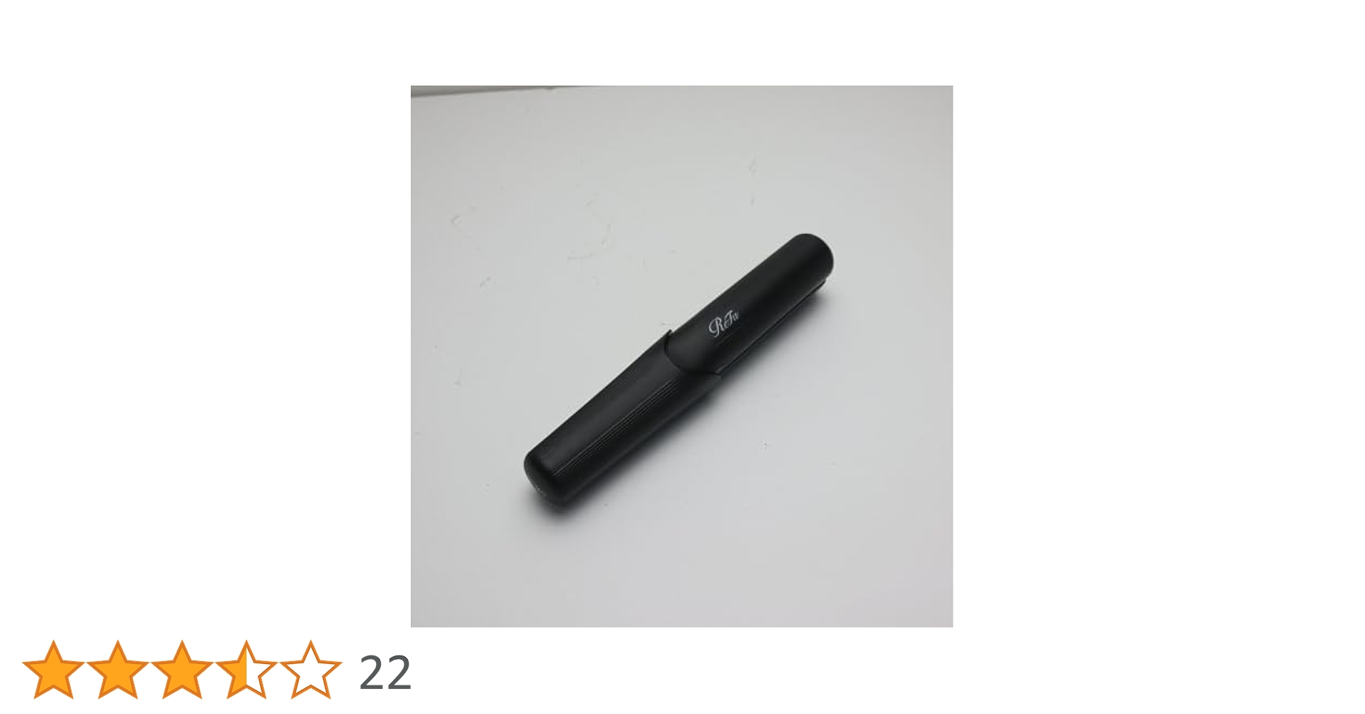 ReFa フィンガーアイロン リファ ブラック RE-AI03A MTG ReFa BEAUTECH FINGER IRON 黒 REーAI03A - アスクル