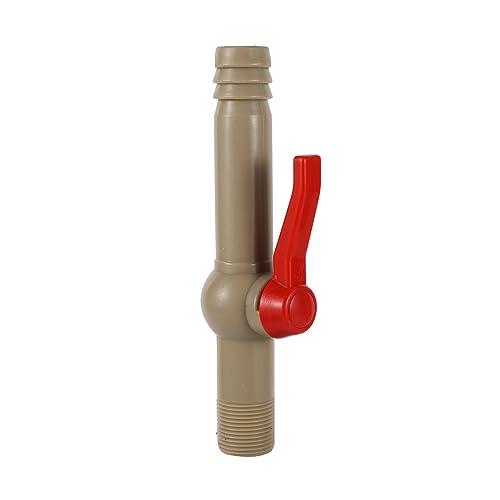 Adaptateur IBC pour réparer une valve cassée et stopper les fuites de cuve
