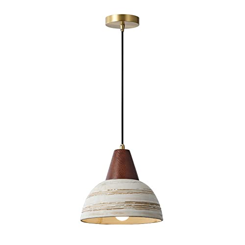 Suspension céramique haut de gamme, luminaire chic pour chevet et café