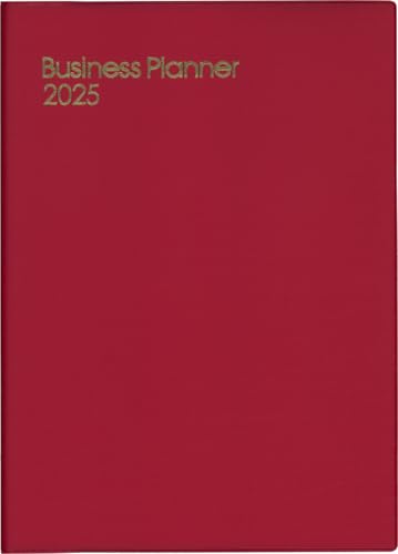 博文館 手帳 2025年 B5 ウィークリー ビジネスプランナー 赤 No.151 (2025年 1月始まり)
