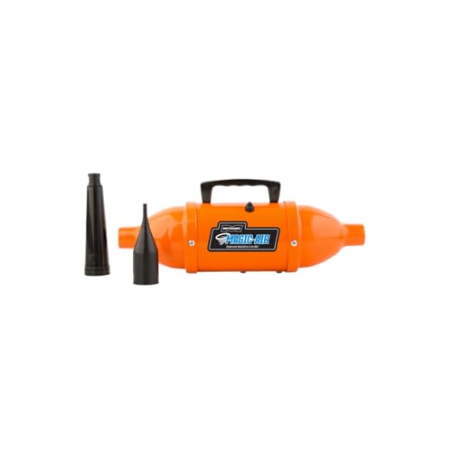 METROVAC 12-IDAR MagicAir Electric Inflator/Deflator - 12 Volt Power Unit, Lightweight All-steel Construction, Weather Resistant, Baked Enamel Finish