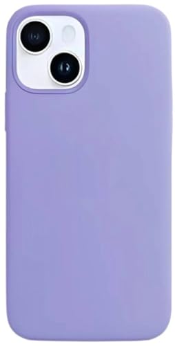 Image of Premium Liquid Silicone Case for iPhone 11 - Slim Full Body Protective Back Cover with Soft Microfiber Lining, Anti-Slip Grip Scratch Resistant Phone Case(Lavender)